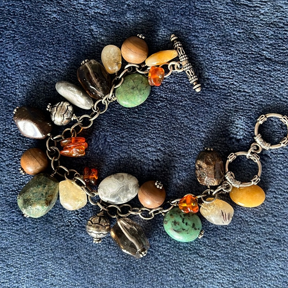 Silpada turquoise bead bracelet